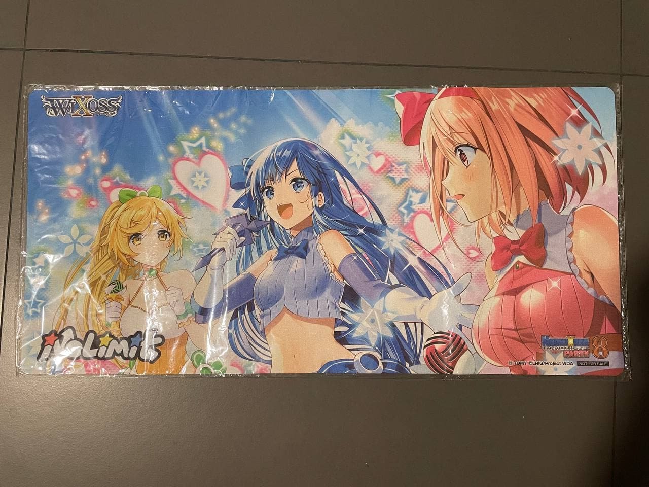 WIXOSSブルーアーカイブコラボ ホシノプレイマット WIXOSSブルー
