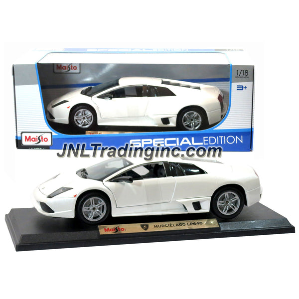 Maisto Special Edition Series 1:18 Scale Die Cast Car - White 2
