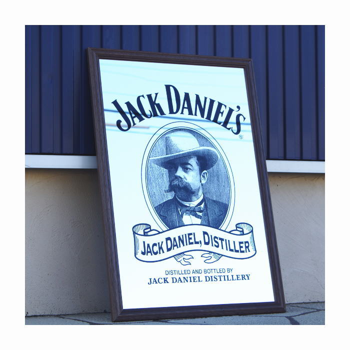 楽天市場】パブミラー バーミラー 鏡 壁掛け ジャックダニエル Face