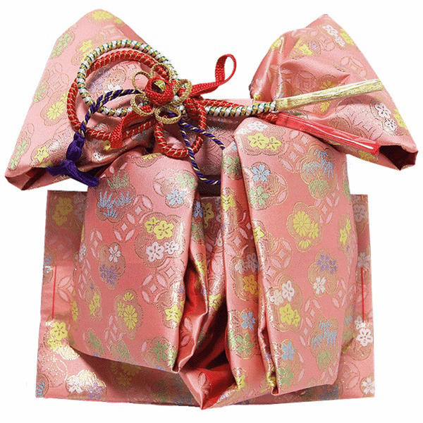 楽天市場】【結び帯 箱せこセット】七五三 七歳用【金襴】ピンク系