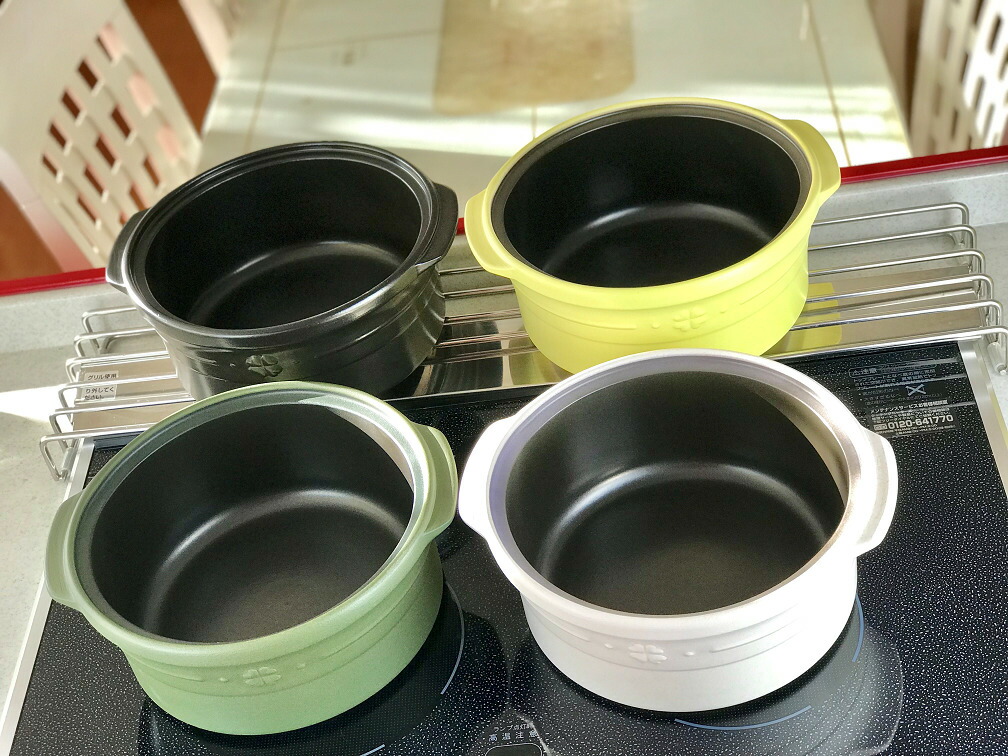 楽天市場】セラポット鍋 深鍋のみ!(フタは別売) 4色 セラポット セット