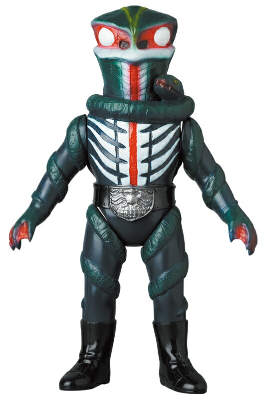 ソフビ ウミヘビ男 海蛇男 仮面ライダー 怪人 ポピー ミニサイズ