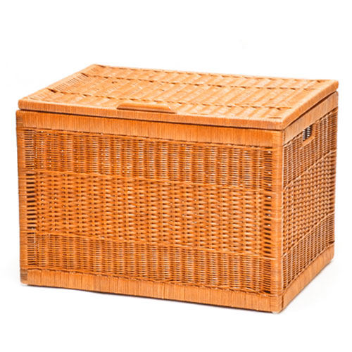 楽天市場】ラッセル 収納ボックス No.8F BR 良質ラタン 大型収納