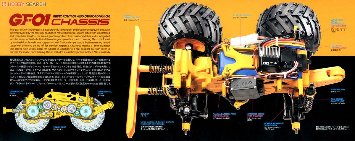 RCC ヘビーダンプ (GF-01シャーシ) (ラジコン) - ホビーサーチ ミニ四駆他