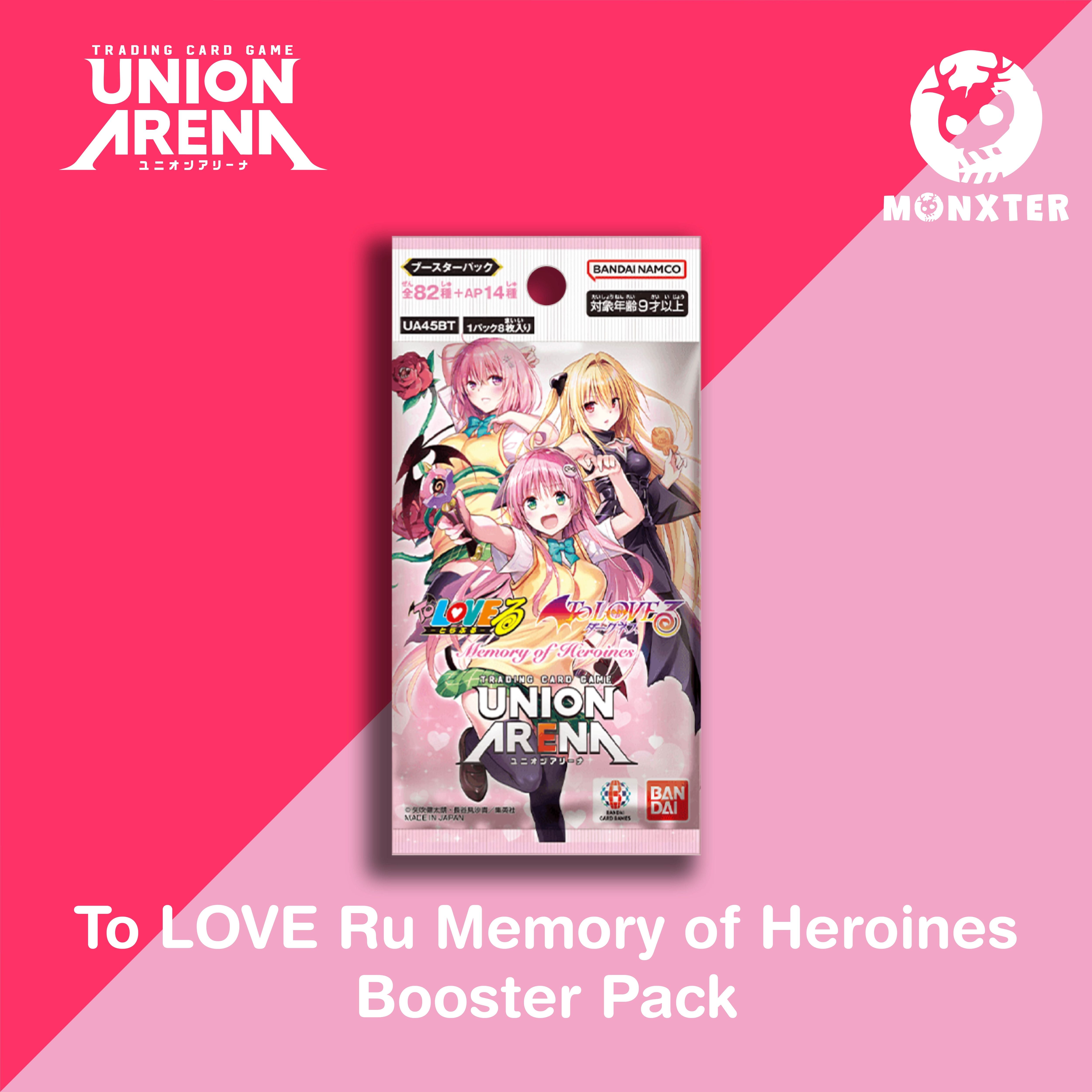 Union Arena TCG - To LOVE Ru Memory of Heroines Booster Box – Desk