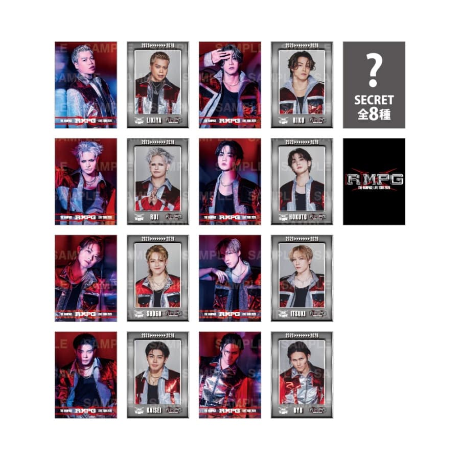 EXILE TRIBE STATION ONLINE STORE｜(R)MPG フォトカードA/全16種+