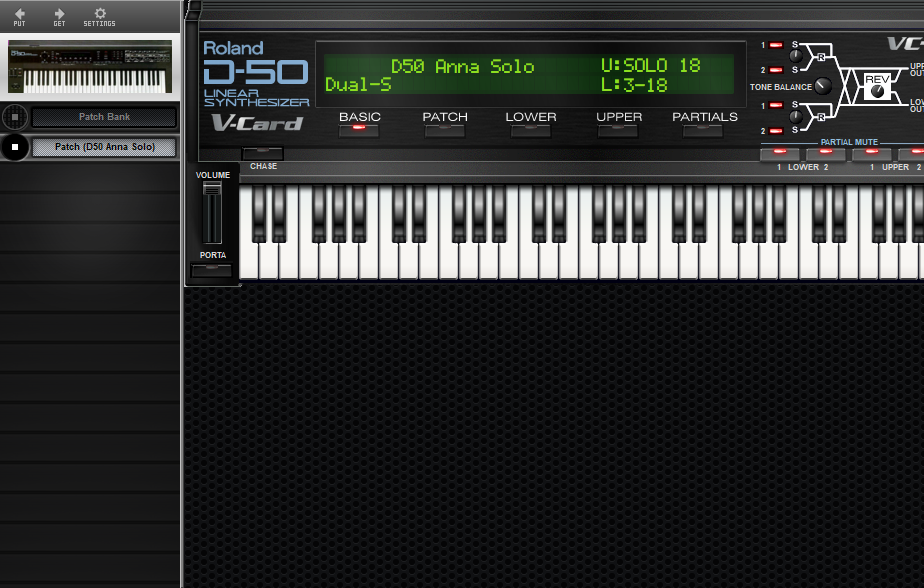 Roland D-550 Editor and Librarian