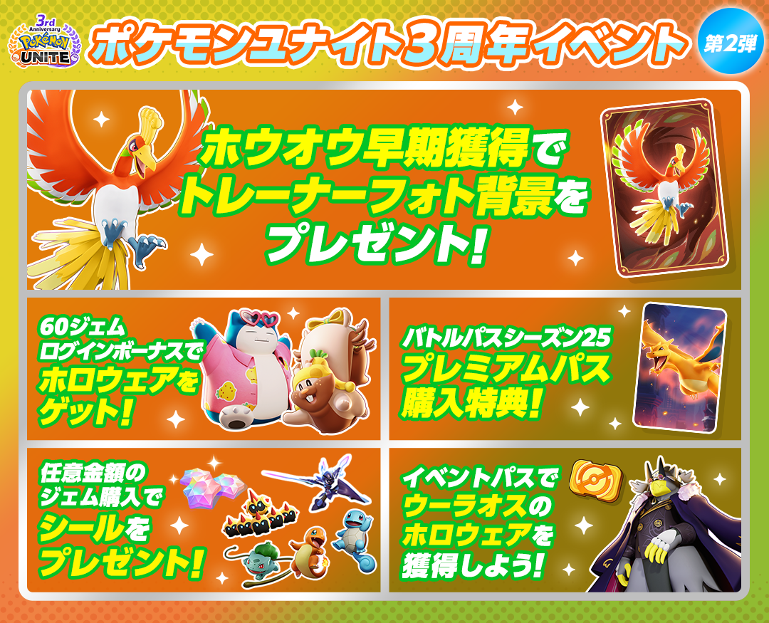 8月2日（金）アップデート内容 | 『Pokémon UNITE』公式サイト