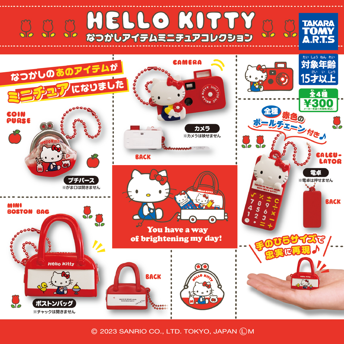 ハローキティ なつかしアイテムミニチュアコレクション｜商品情報