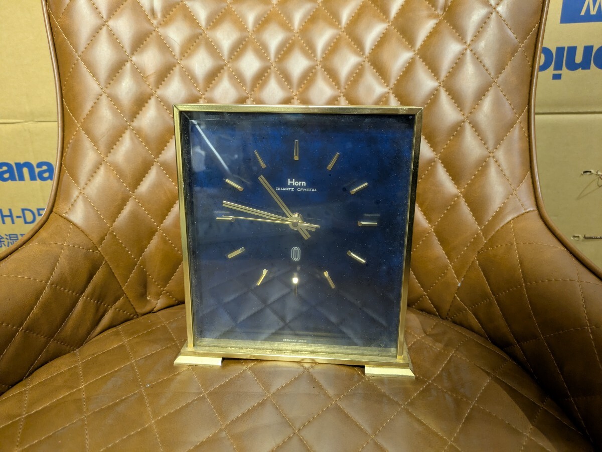 Yahoo!オークション -「horn」(置時計) (置時計、掛時計)の落札相場