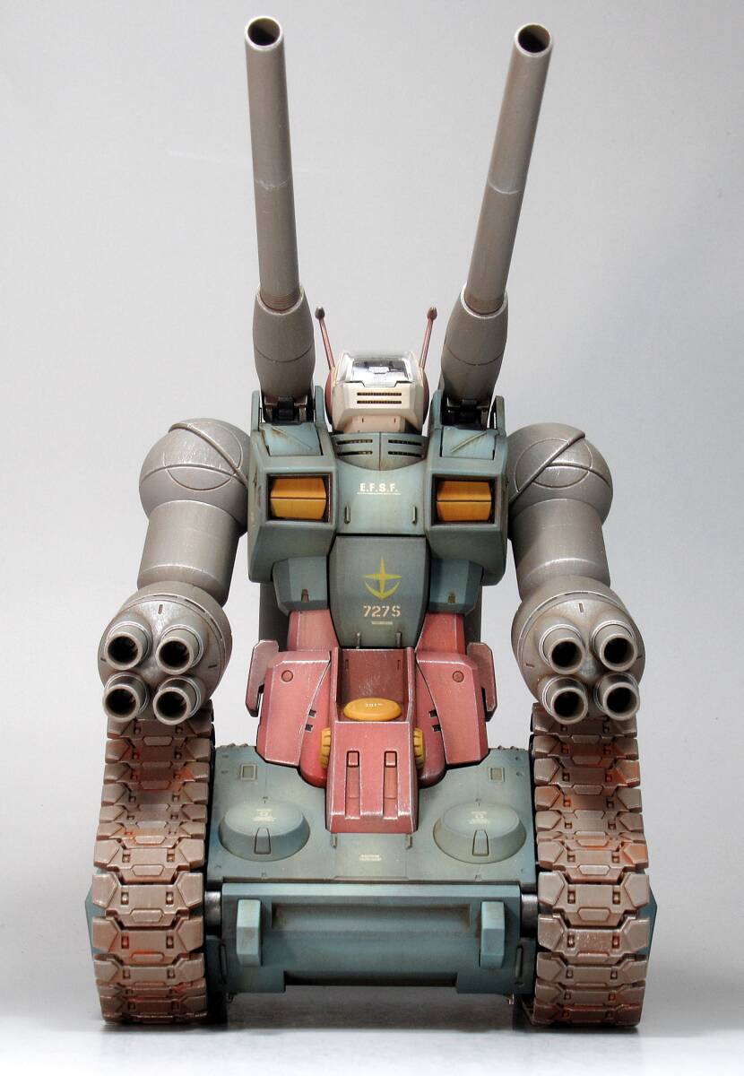 MG 1/100 RX-75 ガンタンク 戦場風 改修塗装完成品】｜Yahoo!フリマ
