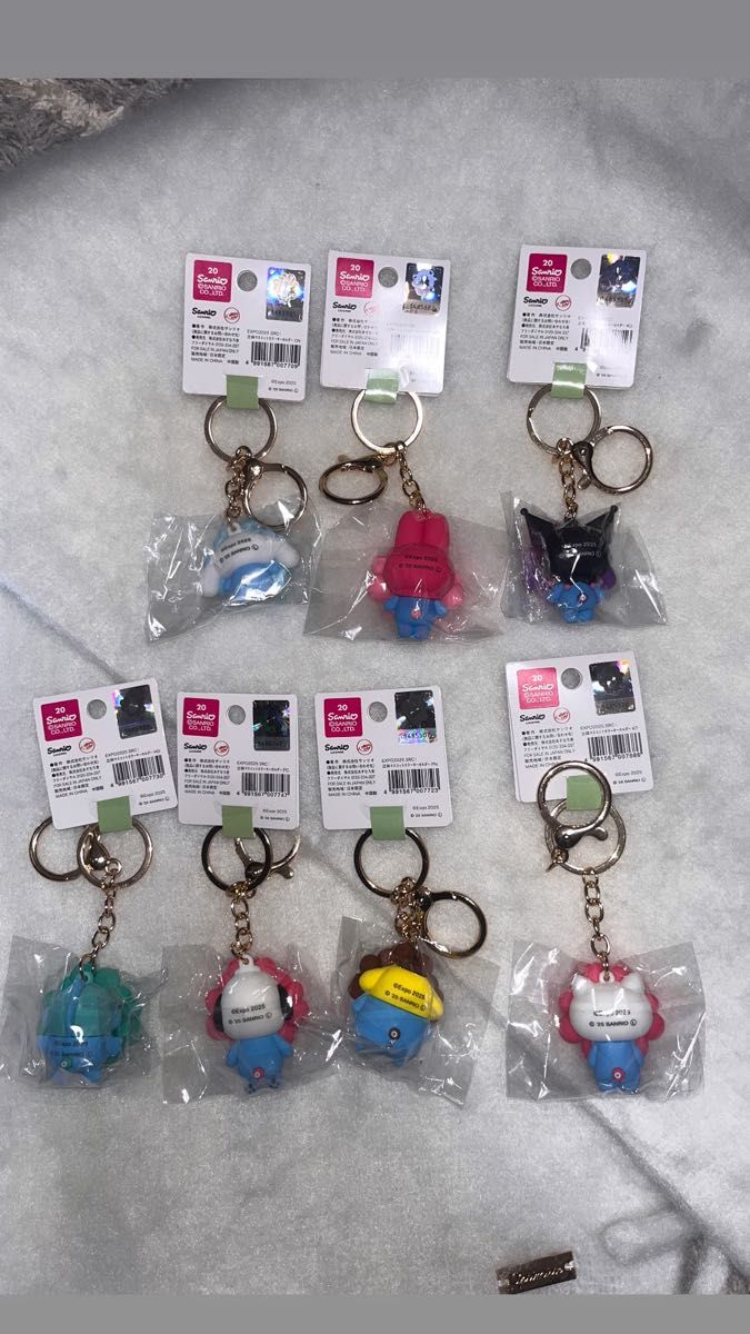 コンプリートセットサンリオ ミャクミャクなりきりマスコット パステル