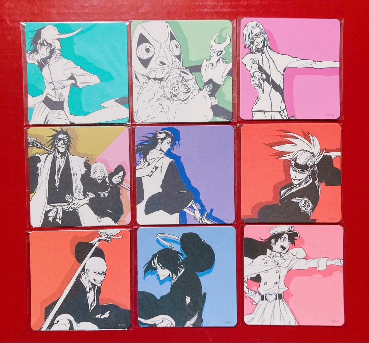 BLEACH EX 原画展 イラストコースター 描き下ろし 久保帯人 コースター