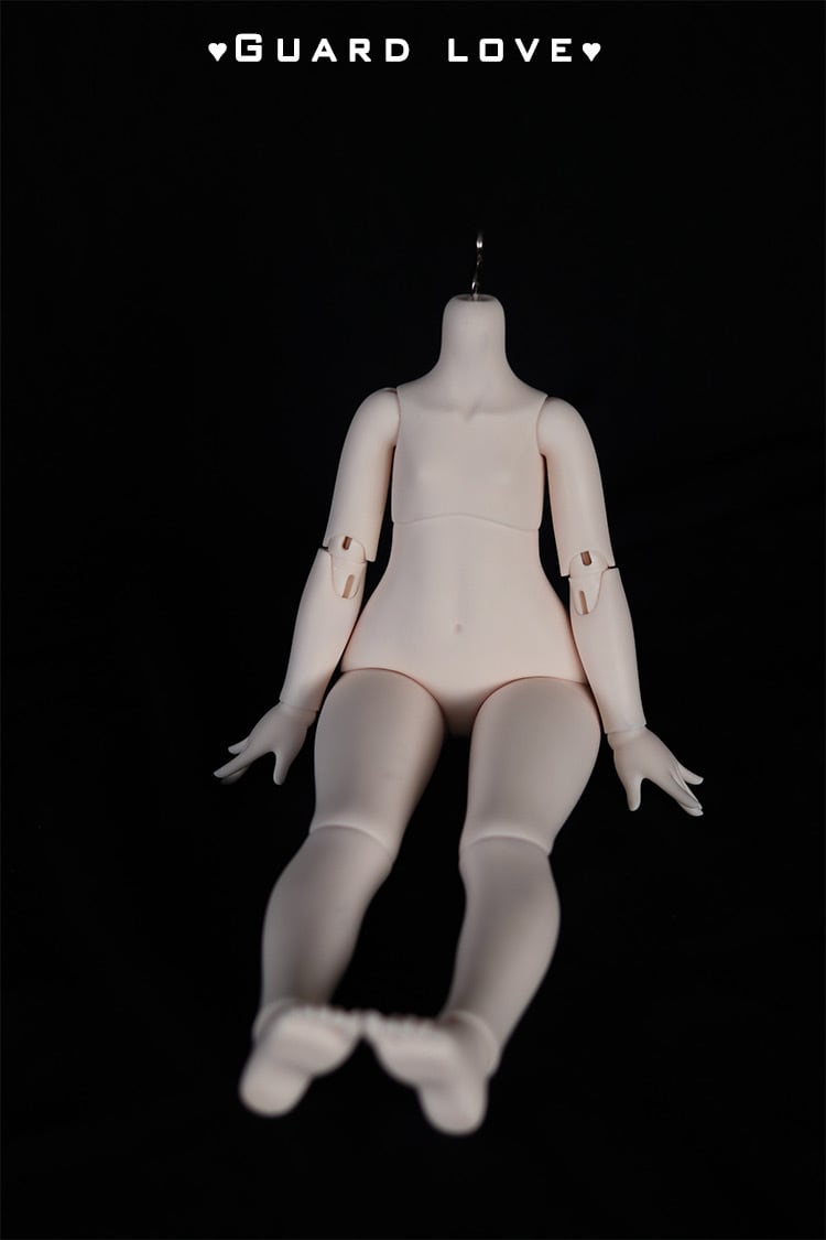ボディのみ！ヘッドなし BJD 1/4 MDD MSD 女の子 球体関節人形 本体