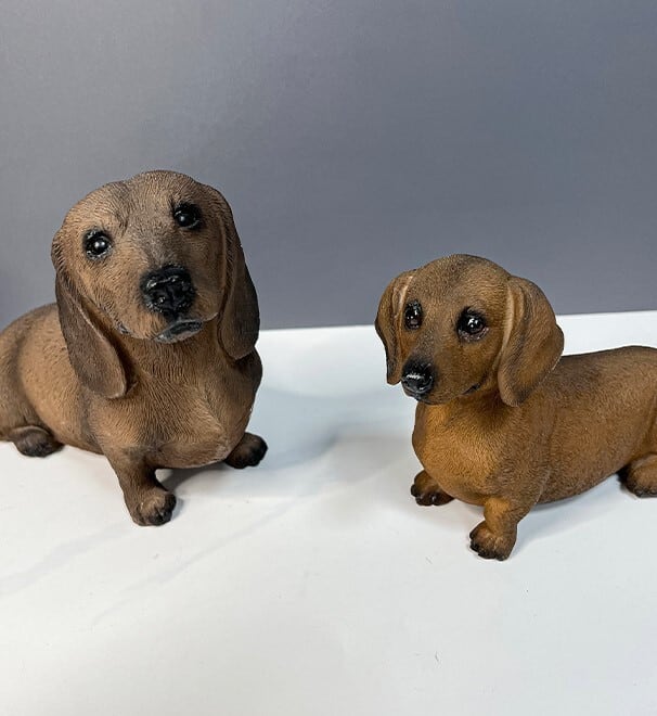 オブジェ ダックスフンド 置物 オーナメント インテリア ディスプレイ