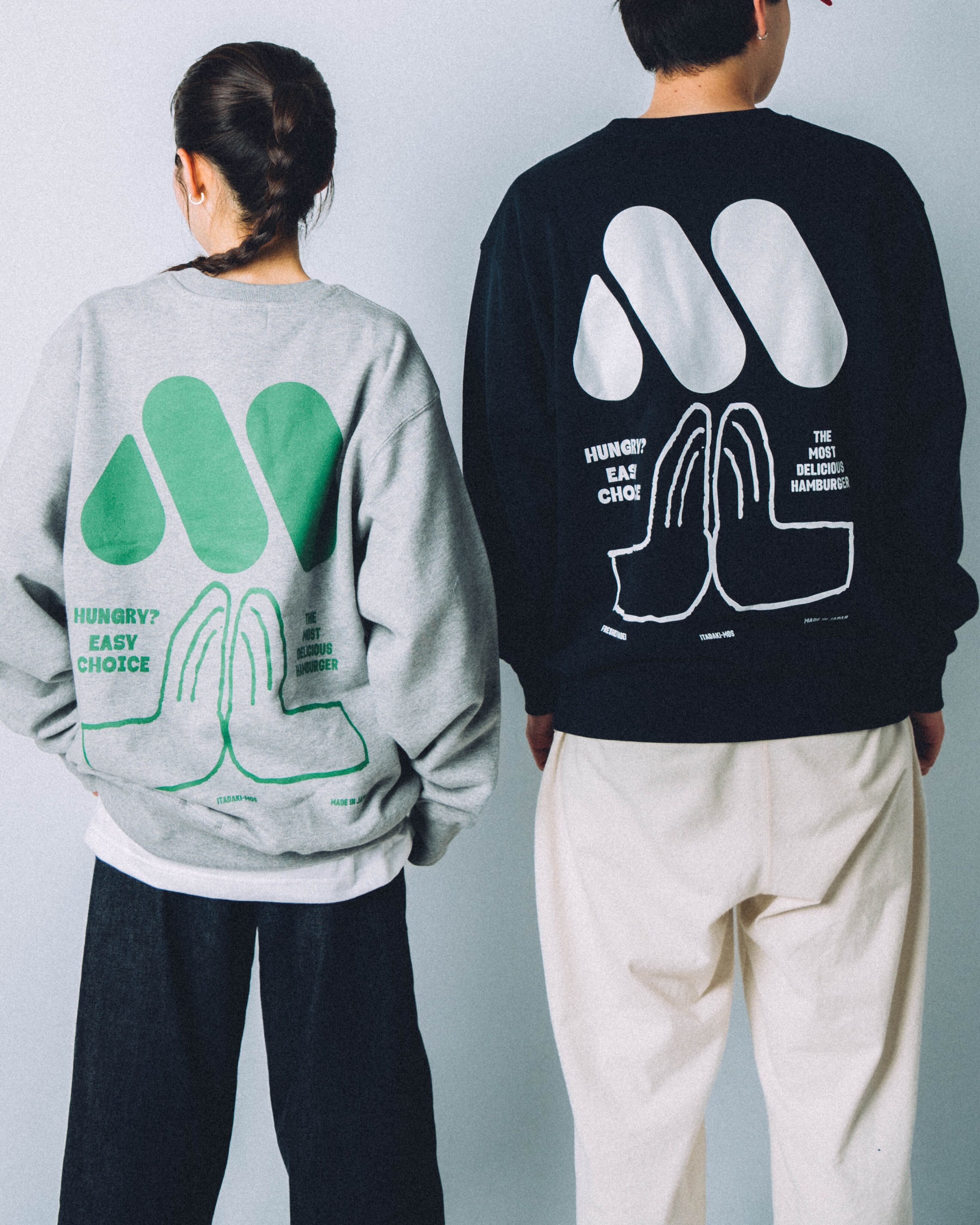 モスバーガーは最高スウェット・ネイビー | 味マート BASE支店