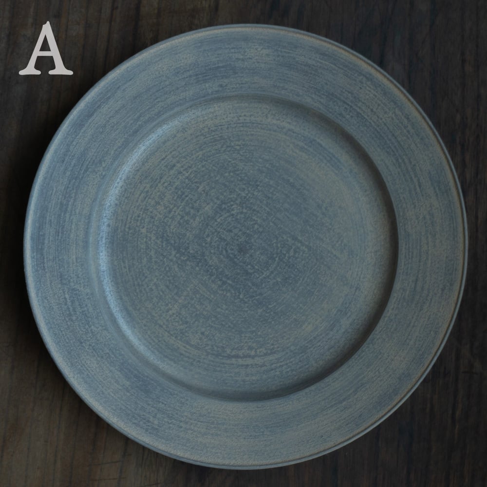 富井貴志 11 白漆リム皿 φ240 | くらしのギャラリー杜の街グレース店