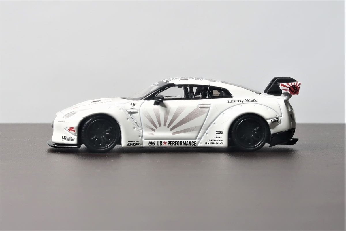 MIN GT 64 LB☆Works Nissan GT-R White - げん's blog