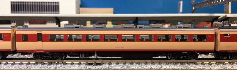 TOMIX 485系Do32編成・復活国鉄色 入線 - 休日の屋根裏