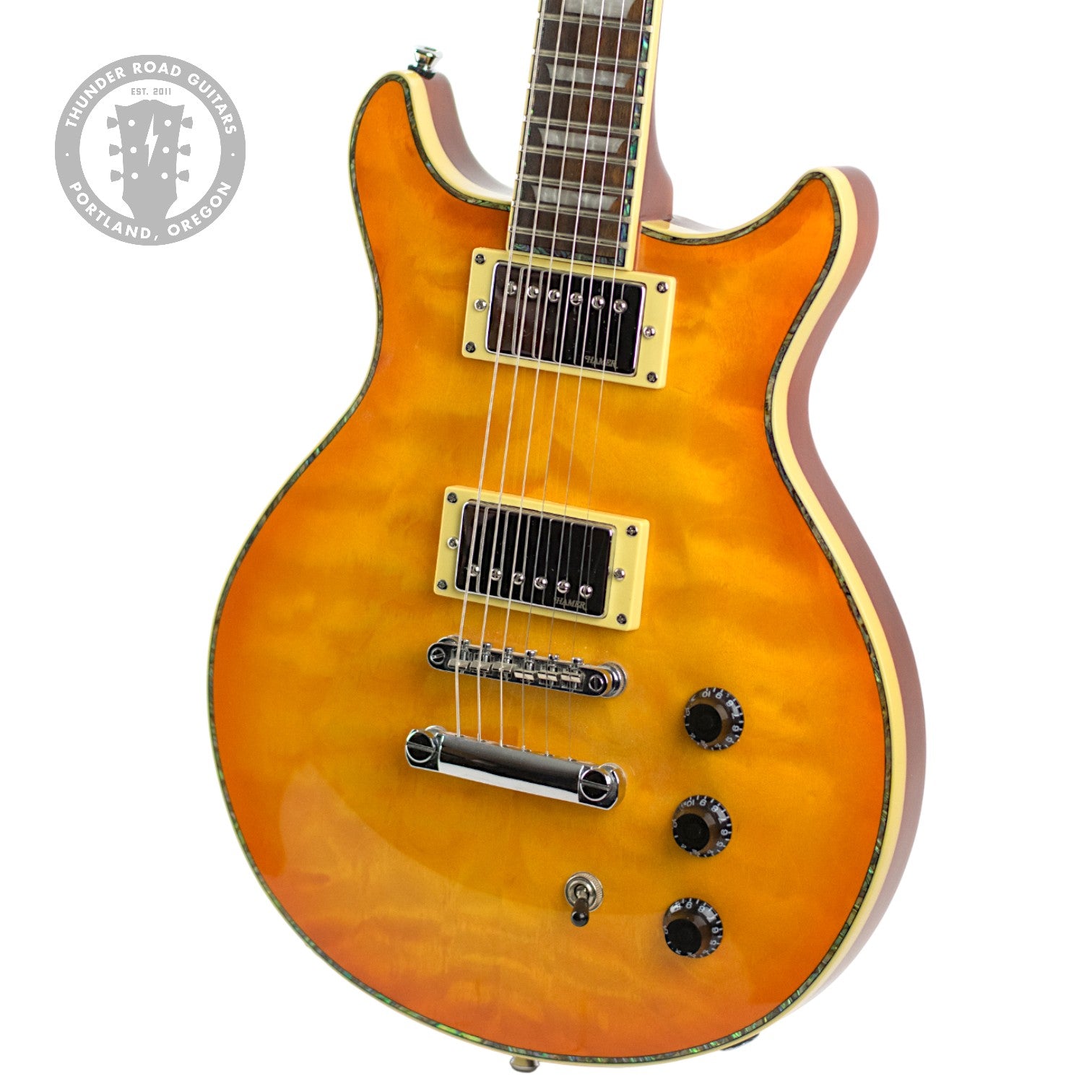 Thunder Road Guitars - Used Hamer XT-Series Sunburst QT w/Quilted