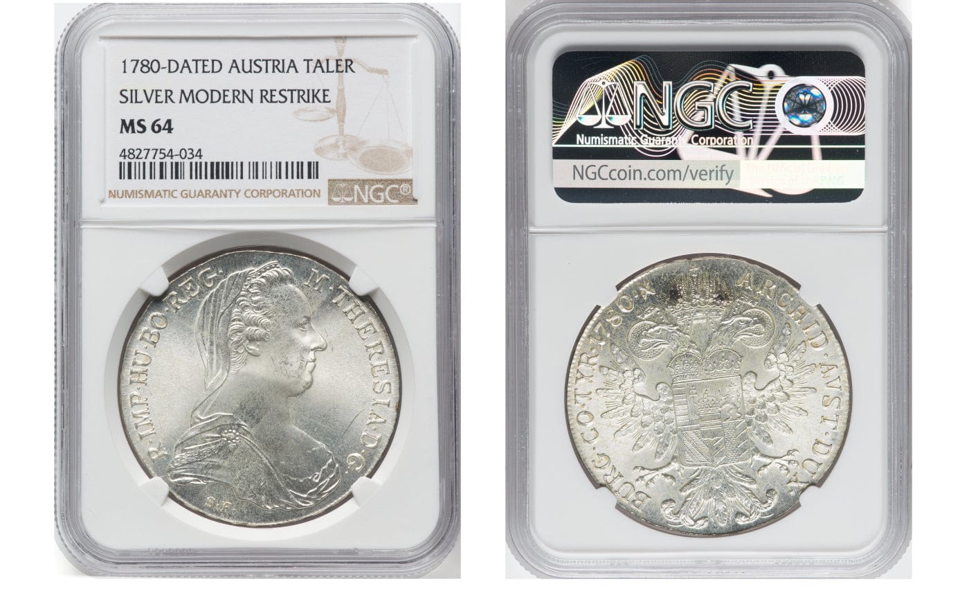 オーストリア帝国の実質的な女帝マリア・テレジアの1ターラー銀貨とは