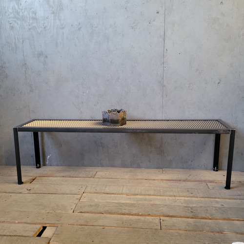 アイアンラック シューズラック 什器 おしゃれ シンプル 無骨 黒皮