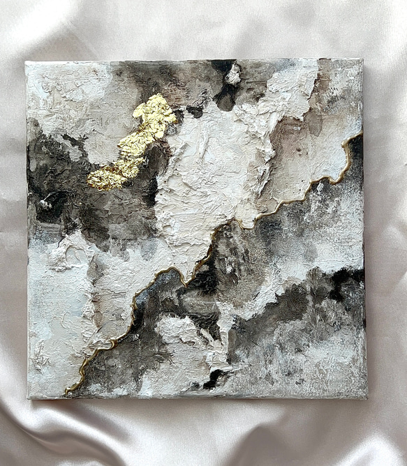 テクスチャー アート 絵画 インテリア ニュアンス 海外 雑貨 抽象画