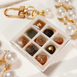くまさんのチョコレートボックス◇シャカシャカキーホルダー