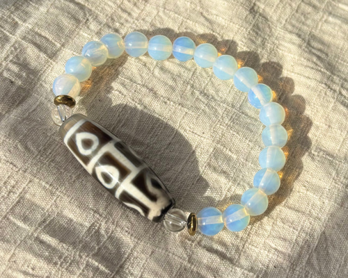 開光 仏心九眼天珠 ブレスレット dzi ＊ ΚΑйON ＊ 通販 19031076