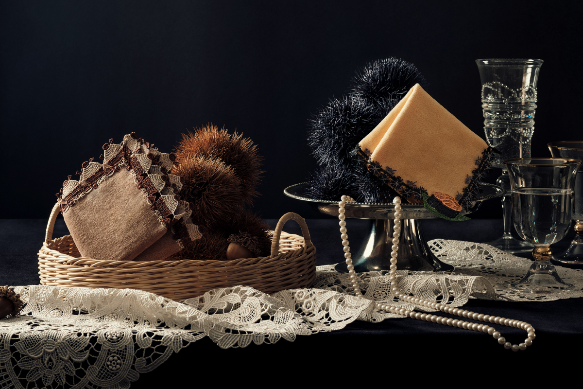 秋色に癒される。あたたかみのある「うに」、「くり」、「金木犀