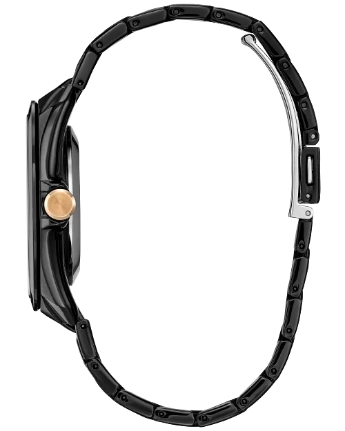 Legends 85th Anniversary Black Dial Stainless Steel Bracelet