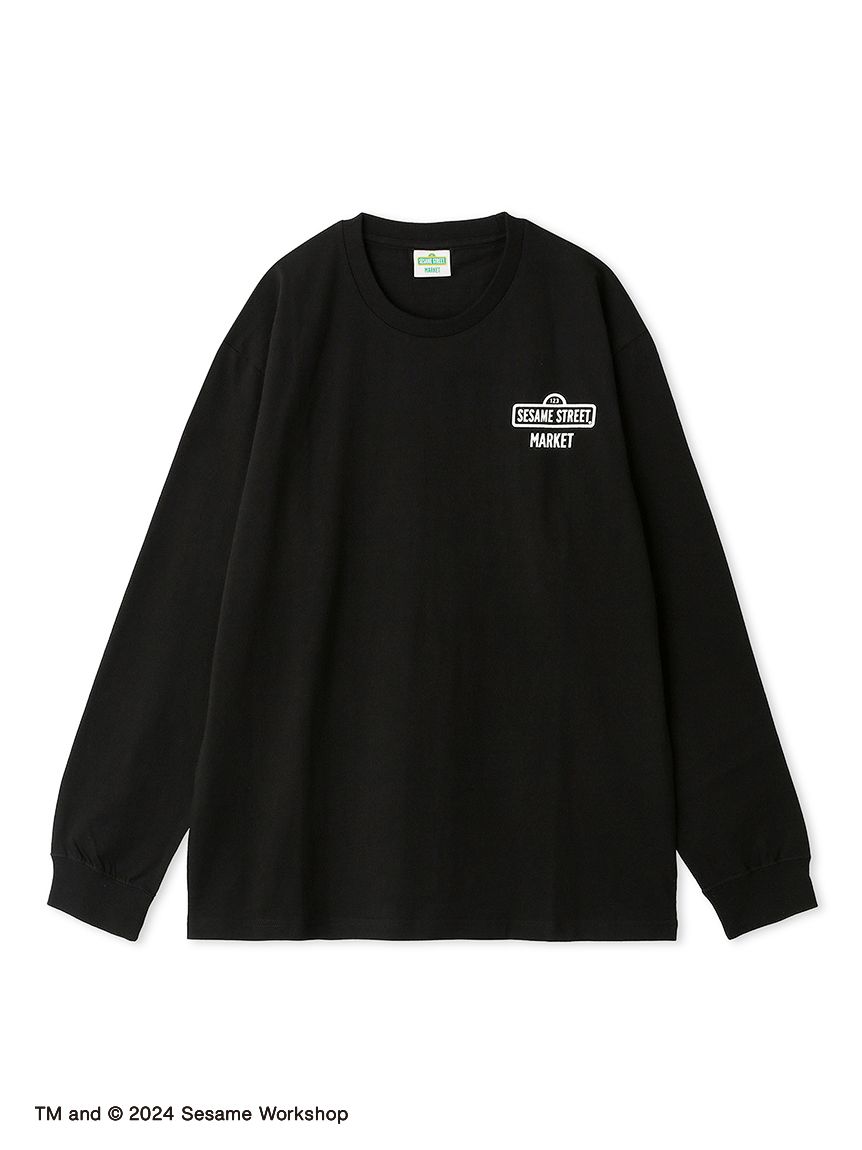 UNISEX】モノクロフォトロングスリーブTシャツ(トップス)｜SESAME