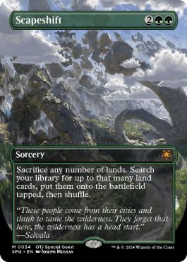 風景の変容/Scapeshift》[MOR] 緑R | 日本最大級 MTG通販サイト