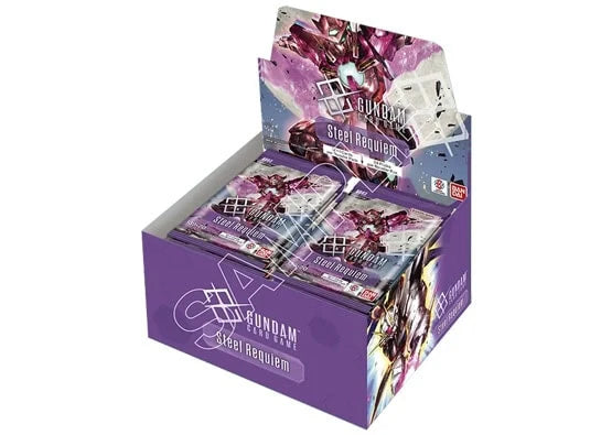 GUNDAM CARD GAME: BOOSTER Box: Steel Requiem GD03 – Gopher Games