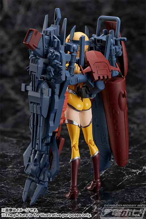 宇宙戦艦ヤマト2202 愛の戦士たち』ヤマトモチーフのアーマーをまとっ