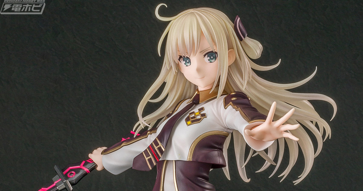 遊戯王』閃刀姫－レイがコトブキヤからフィギュア化！閃剣を構えた凛と