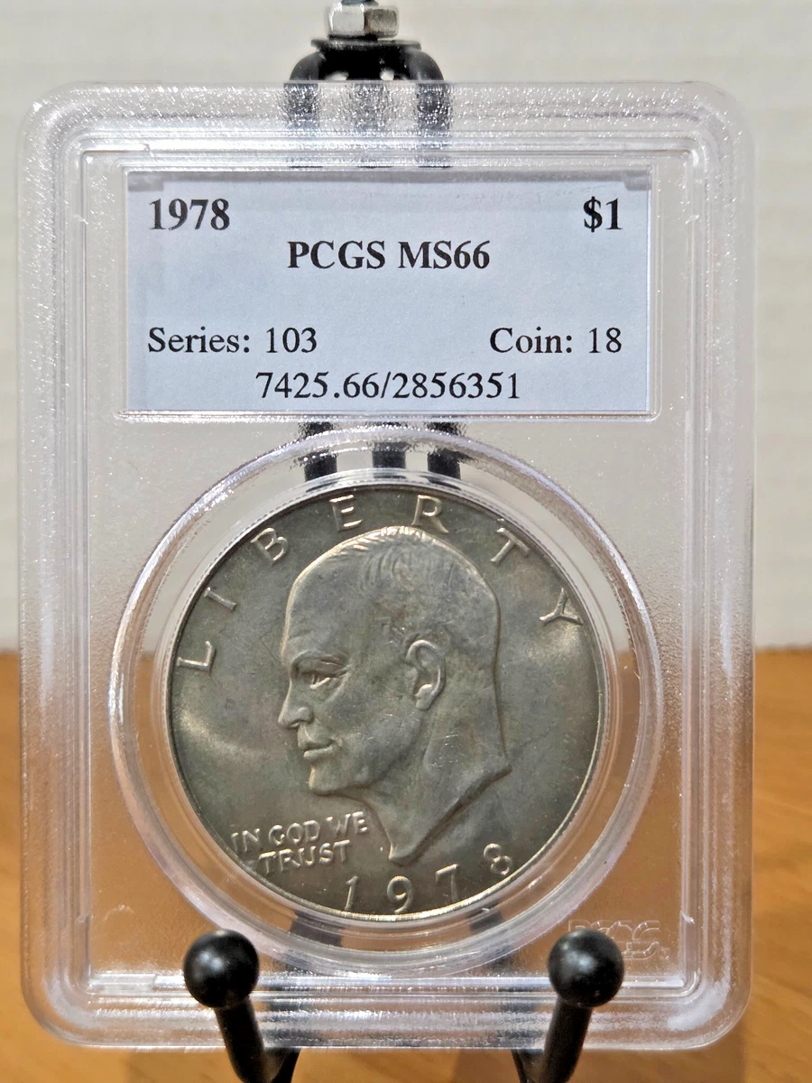 MS 66 Graded 1978 Eisenhower Dollars (1971-1978) for sale | eBay