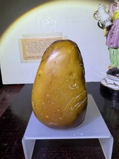中国古董黄色寿山石主| eBay