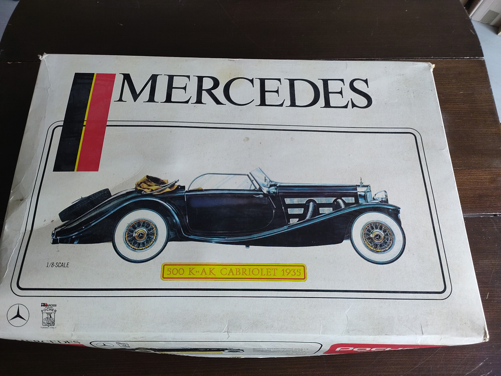 1/8 POCHER MERCEDES 500K AK CABRIOLET 1935 NEUVE NON MONTEE | eBay