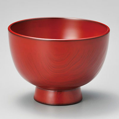 お好み椀 古代根来/黒 漆塗り 大椀・麺鉢・丼鉢 漆器の井助