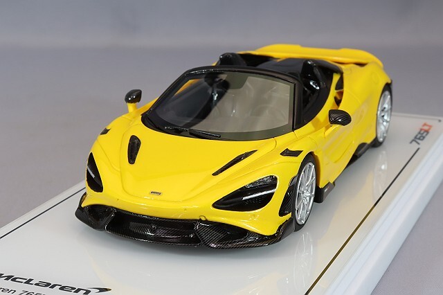 TSM 1/43 マクラーレン 765LT スパイダー ボルカノイエロー