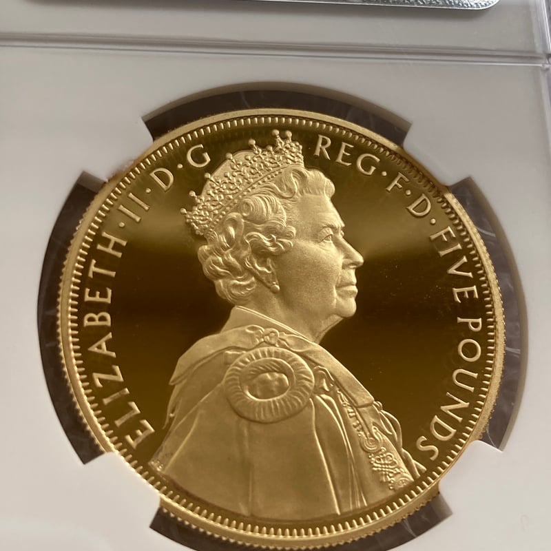 NGC鑑定PF69 ダイヤモンドジュビリー 2012年 エリザベス女王60周年記念