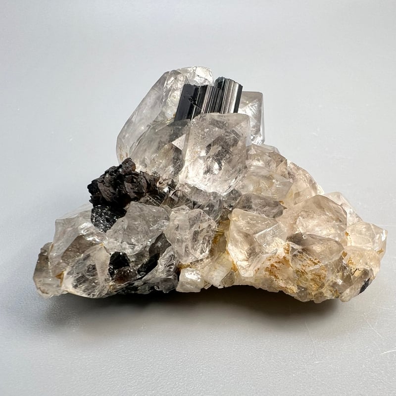 ガネッシュヒマール産】ブラックトルマリンイン天然ヒマラヤ水晶