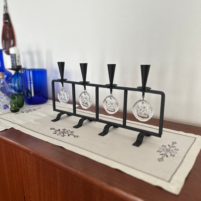 Erik Hoglund/エリック・ホグラン》キャンドルスタンド/アイアン【Boda