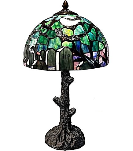 Amazon.co.jp : ティファニーランプ ロータス花と緑の葉ティファニー