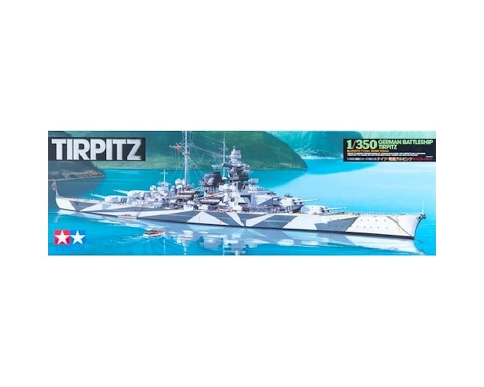 Tamiya 1/350 German Battleship Tirpitz [TAM78015] - HobbyTown