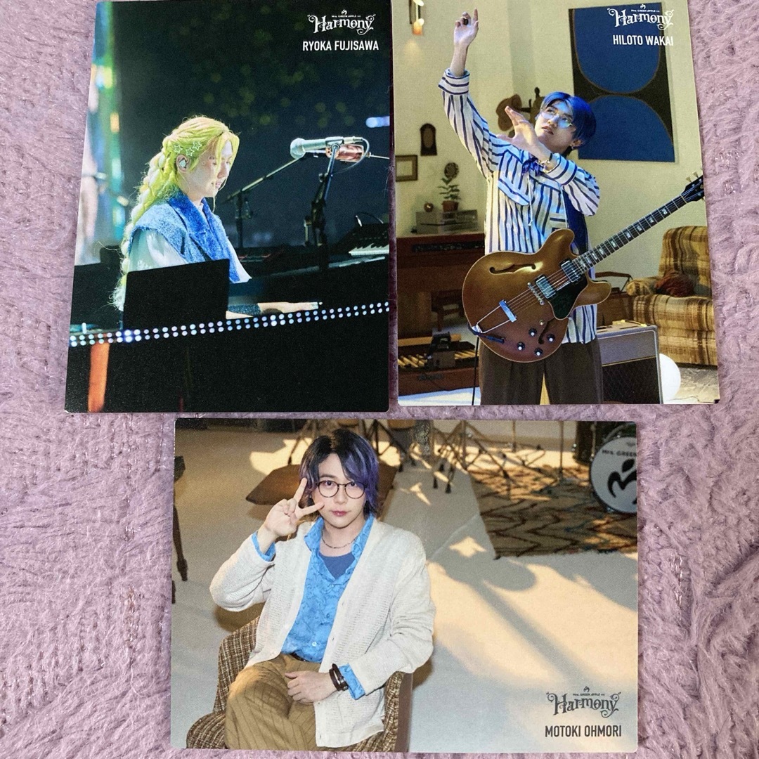 Mrs. GREEN APPLE Harmony フォトカード 3枚セットの通販 by Alice's