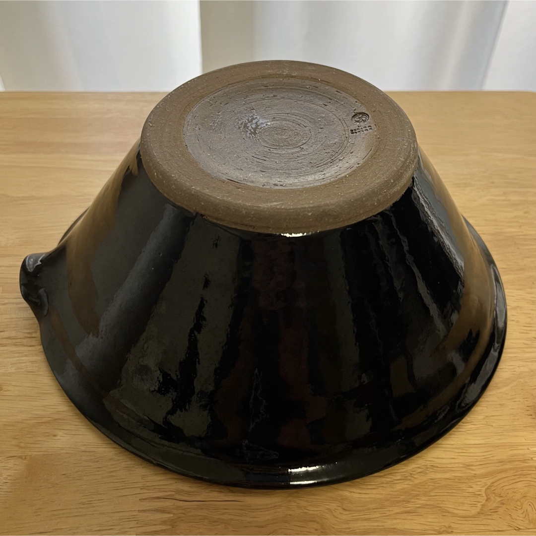 作家物 陶芸 創作 伊賀焼の摺鉢 職人 手作り 七寸 摺鉢 21cm