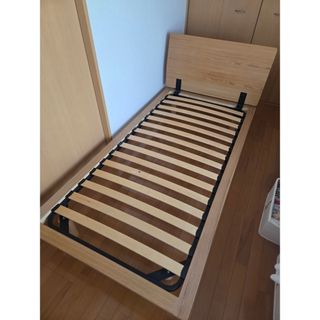 MUJI (無印良品) - 【無印良品】旧 ベッドフレーム用ヘッドボード