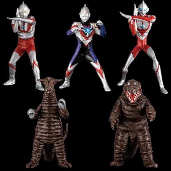バンダイ HG ウルトラマン 恐怖の怪獣魔境編 全5種フルセット